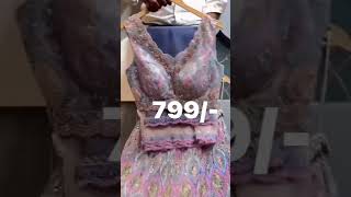 sasta online shopping  sasta bazar online shopping review lehenga choli design for girls [upl. by Aloysius928]