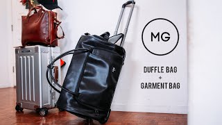 Work Travel Made Easy The Best Duffle Garment Bag and CarryOn in One [upl. by Amadas324]