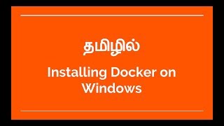 031  Programming in Tamil  How to Install docker and CS50 IDE on Windows [upl. by Lleumas476]