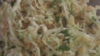 Krautsalat Rezept mit roten Linsen  Der Bio Koch 245 [upl. by Sybilla784]