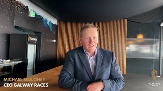 With just 1 week to go to the 2024 Galway Races Michael Moloney gives a quick update [upl. by Letreece]