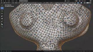 Retopology algorithm  holographic voronoi gridforce [upl. by Nylorahs705]