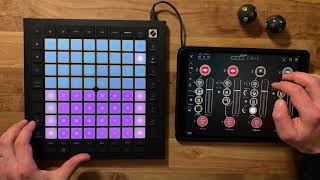 Using a Launchpad Pro MK3 on iOS [upl. by Ailen875]