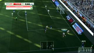 PES 2014  Germany vs Italy 2nd half PC  final code [upl. by Rosol]