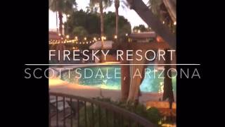 Firesky Resort amp Spa Hotel Scottsdale Downtown Arizona Trip Review Vacation [upl. by Imot823]