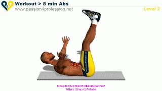 Abs workout how to have six pack  Level 2 [upl. by Leilah140]