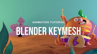 Blender Keymesh Animation Tutorial [upl. by Snahc]