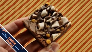 Lidl Smores Brownie  Random Reviews [upl. by Keyser]