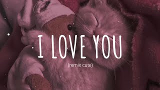 I Love You  Kevin Rater remix cute  Vietsub  Lyric Tik Tok Song [upl. by Claudie]