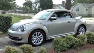 Best Detailed Walkaround 2014 VW Beetle Convertible TDI [upl. by Murage]