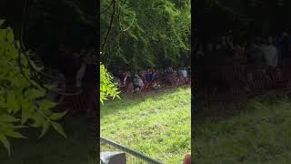 Cheese Rolling 2023 Winner in Slow Motion 🧀🏃‍♂️ [upl. by Hsaka]