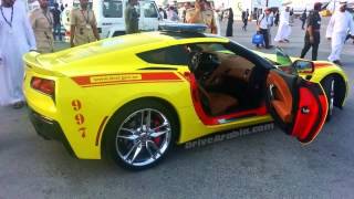 Dubai fire brigade gets a new Corvette Stingray [upl. by Baylor]