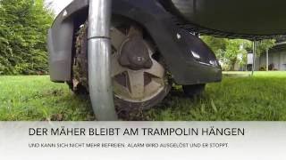 Husqvarna Automower® 430X  Das Trampolin und der Mower [upl. by Hadleigh]