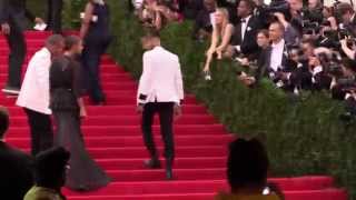 JayZ and Beyonce at Met Gala 2014 [upl. by Anoved467]