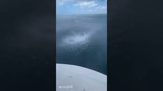 Funny waterspout video Dude moves his boat to the forming waterspout Not my footage FromReddit [upl. by Perri753]