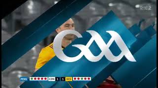 BIZARRE AIDAN FORKER MISSED PENALTY  ULSTER V CONNACHT  2024 INTERPROVINCIAL FOOTBALL FINAL GAA [upl. by Adirem]