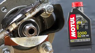 Motul 5000 4T 10W40 Jak skutecznie olej chroni silnik [upl. by Enomas]