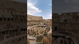 Inside the Colosseum rome colosseum italy [upl. by Niryt]