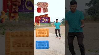 ParleG biscuit to icecream catbury Popcorn Good day magical video short tranding [upl. by Taddeo]