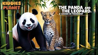 The Panda and the Leopard A Lesson in Friendship FriendshipGoals AnimalTales KidsLearning kids [upl. by Baoj]