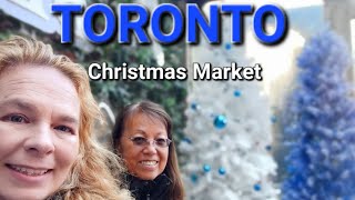 BIGGEST Christmas Market in Toronto  Distillery District Nov 2024 [upl. by Edualc150]