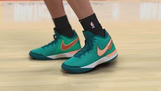 NBA 2K24 New Gen Shoe Creator Nike LeBron NXXT Gen Geode Teal [upl. by Bannerman]