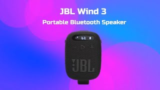 Bluetooth Speaker JBL Wind 3 Review from Gadget Flow [upl. by Tenaej292]