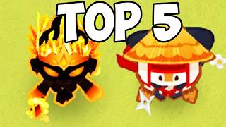 Top 5 Super EZ Chimps Strats BTD6 [upl. by Id]