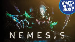 NEMESIS Board Game Unboxing and Component Overview [upl. by Pinsky]