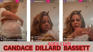 CANDANCE DILLARD BASSETT GOES LIVE [upl. by Aremmat751]