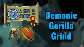 A GIM Story  Ep 72  Demonic Gorilla Grind [upl. by Nylakcaj]