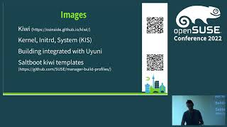 openSUSE Conference 2022  Uyuni Saltboot  automated image deployment and lifecycle with Uyuni [upl. by Nylatsyrc]