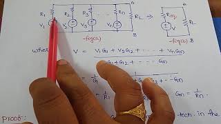 Millmans Theorem for DC network [upl. by Arel376]