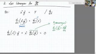 Derivasjon 17 Implisitt derivasjon del 1 [upl. by Jessy]