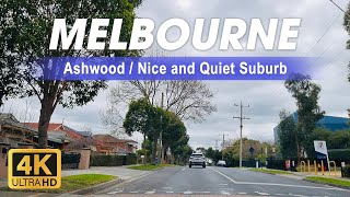 Ashwood  Melbournes Best Kept Secret  Nice and Quiet Suburb  Live and Work in Australia  4K [upl. by Pearl433]