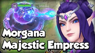 MAJESTIC EMPRESS MORGANA GAMEPLAY  BUILD amp RUNES  WILD RIFT [upl. by Li]