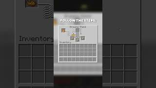 How to make a FIRE RESISTANCE POTION  Minecraft Java 120 [upl. by Aihn189]