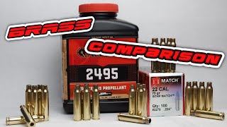 556 Brass Comparison Test [upl. by Skier]