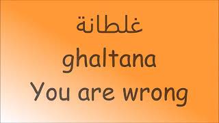 Saad Lamjarred Ghaltana Lyrics Video with English [upl. by Ydal]