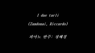 I due tarli Zandonai Riccardo  Piano Accompaniment [upl. by Huff973]