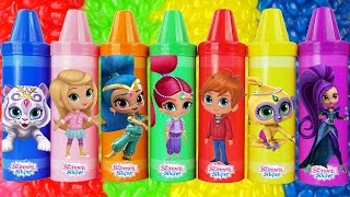 Shimmer and shine toys in crayons for kids [upl. by Buford]