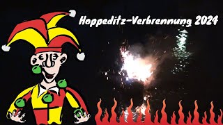 HoppeditzVerbrennung 2024 [upl. by Roose]