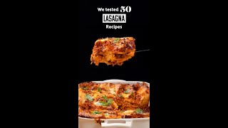 We Tested 50 Lasagna Recipes And This Is The Best One [upl. by Svoboda199]