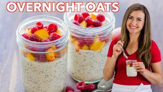 Easy Overnight Oats Recipe  shorts [upl. by Art]