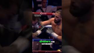 Ben Whittaker showing weakness against Liam Cameron Moments before falling off bivolbeterbiev espn [upl. by Nomelihp]