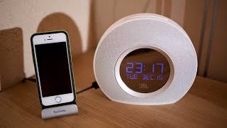 JBL Horizon Unboxing Review  Digital Bluetooth FM Alarm Clock wUSB chargers [upl. by Asilla]