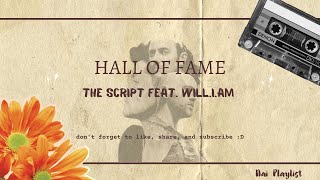 The Script  Hall of Fame Lyrics ft william Animated Lyrics [upl. by Reube]