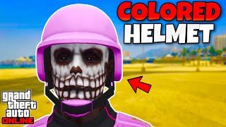 UPDATED How To Get PINK BULLEDPROOF HELMET In GTA 5 Online 167 SUPER EASY [upl. by Thordia]