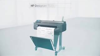 HP DesignJet T520 24 inch Large Format Printer [upl. by Scharaga]