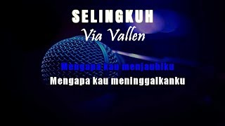 Karaoke Selingkuh  Via Vallen Tanpa Vokal [upl. by Bayless]